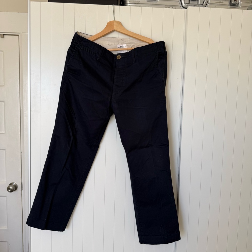 Visvim dark navy chinos